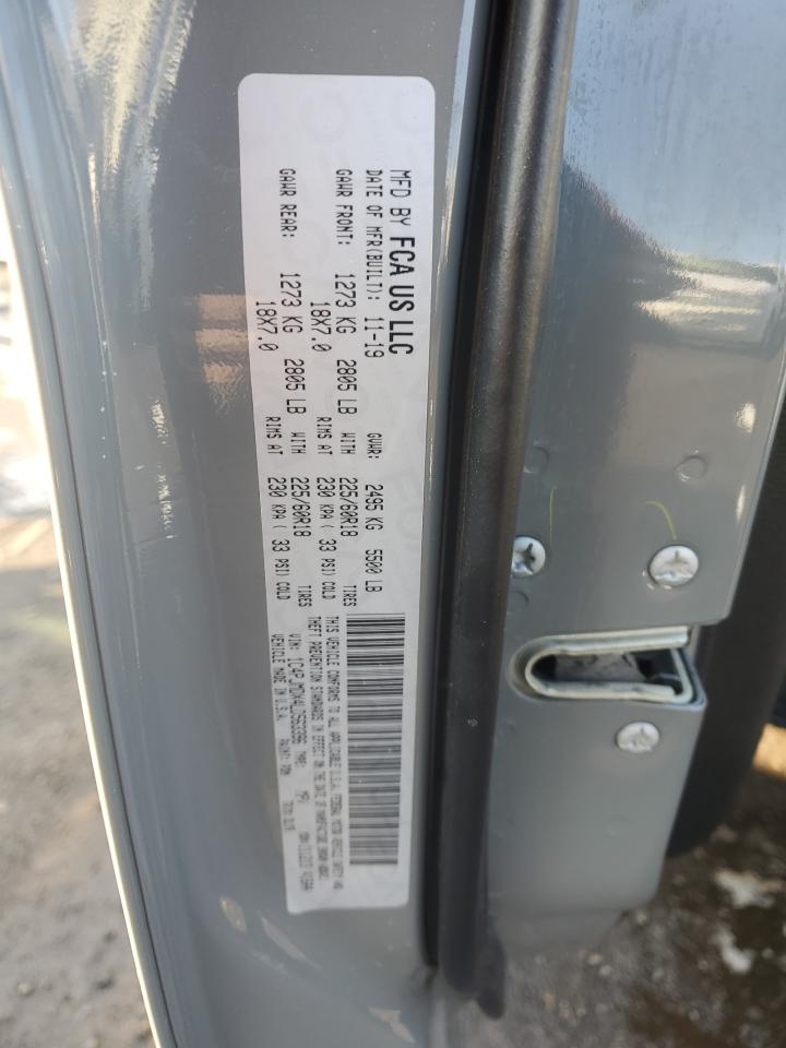 2020 JEEP GRAND CHER GRAY - Image 12