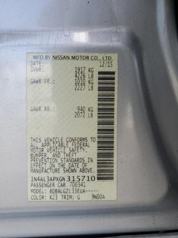 2016 Nissan ALTIMA - Image 12
