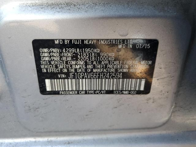 2015 Subaru IMPREZA - Image 12