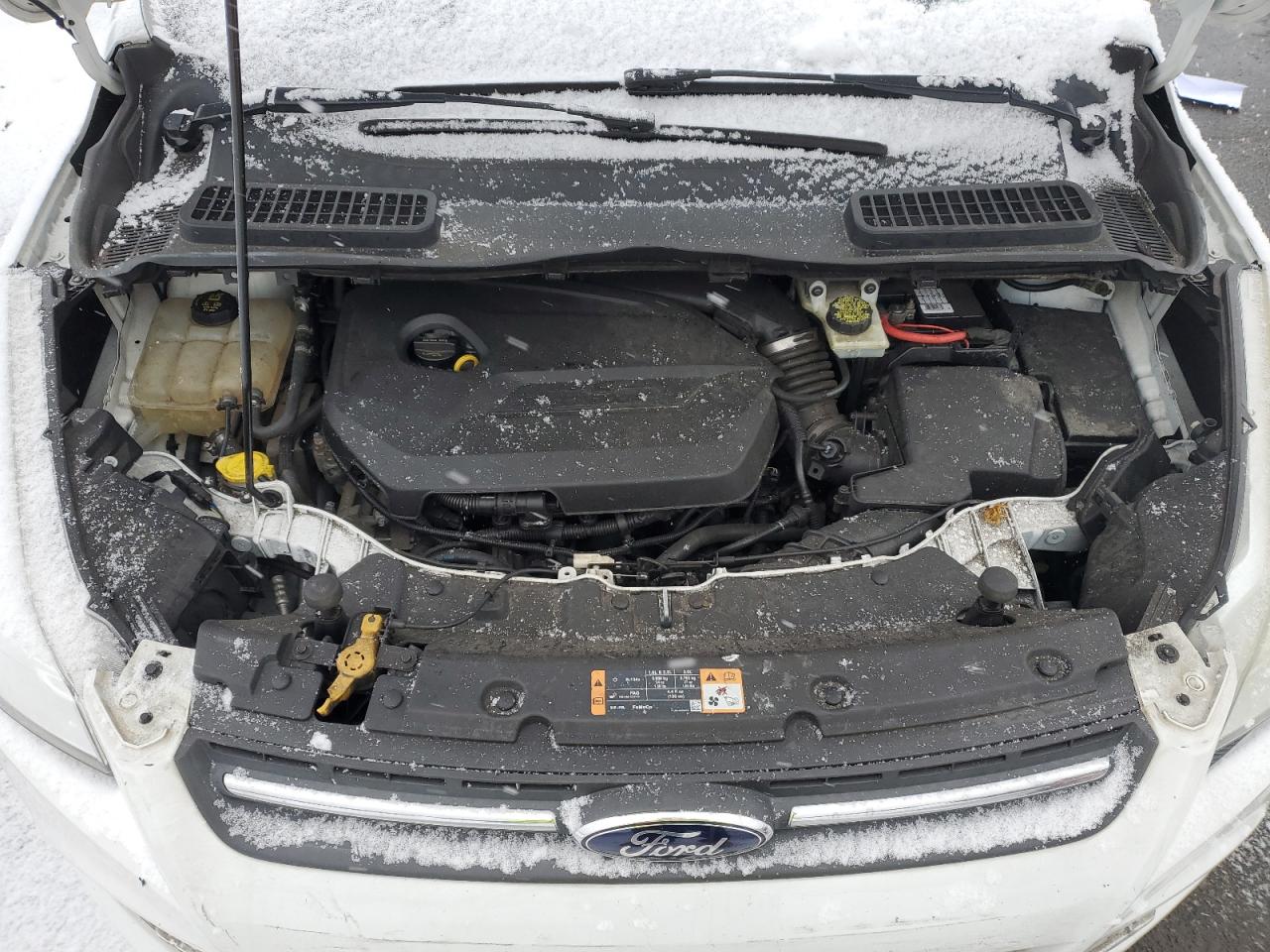 2014 FORD ESCAPE WHITE - Image 12
