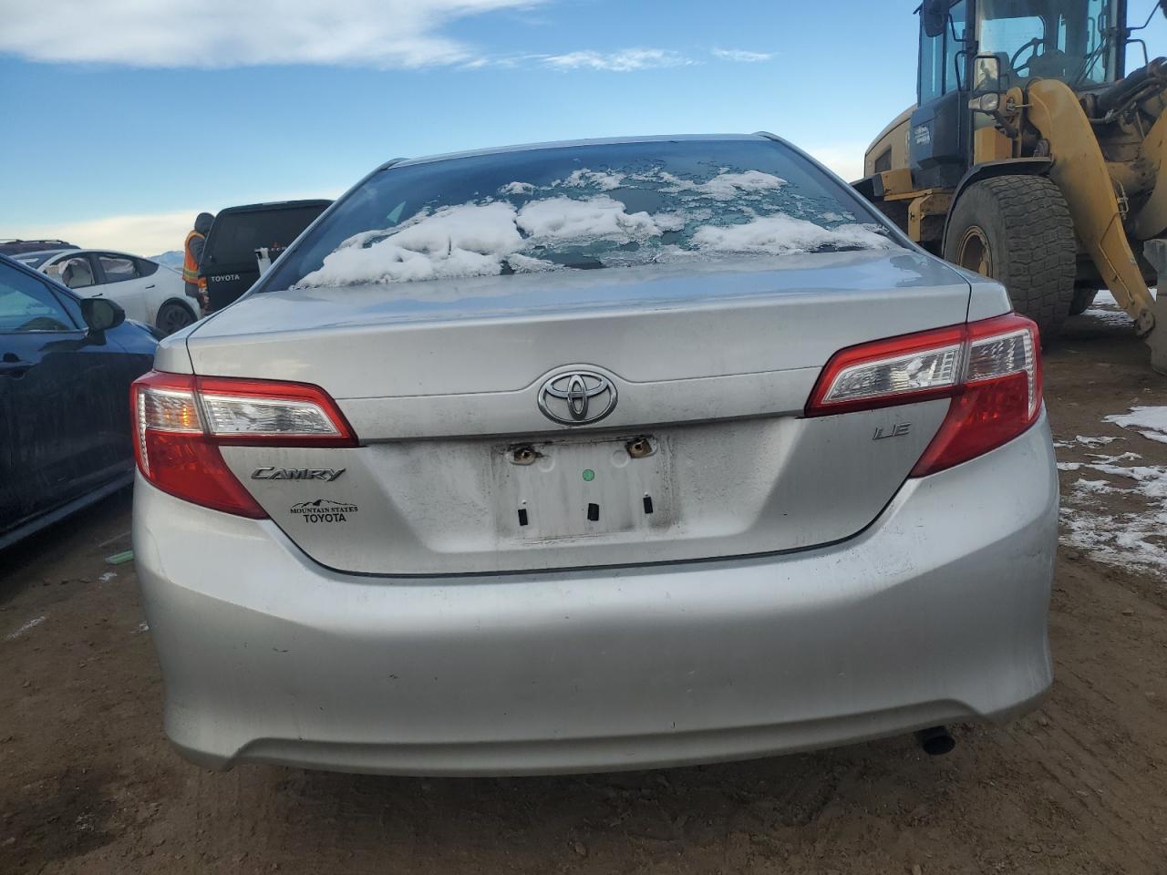 2012 TOYOTA CAMRY SILVER - Image 6