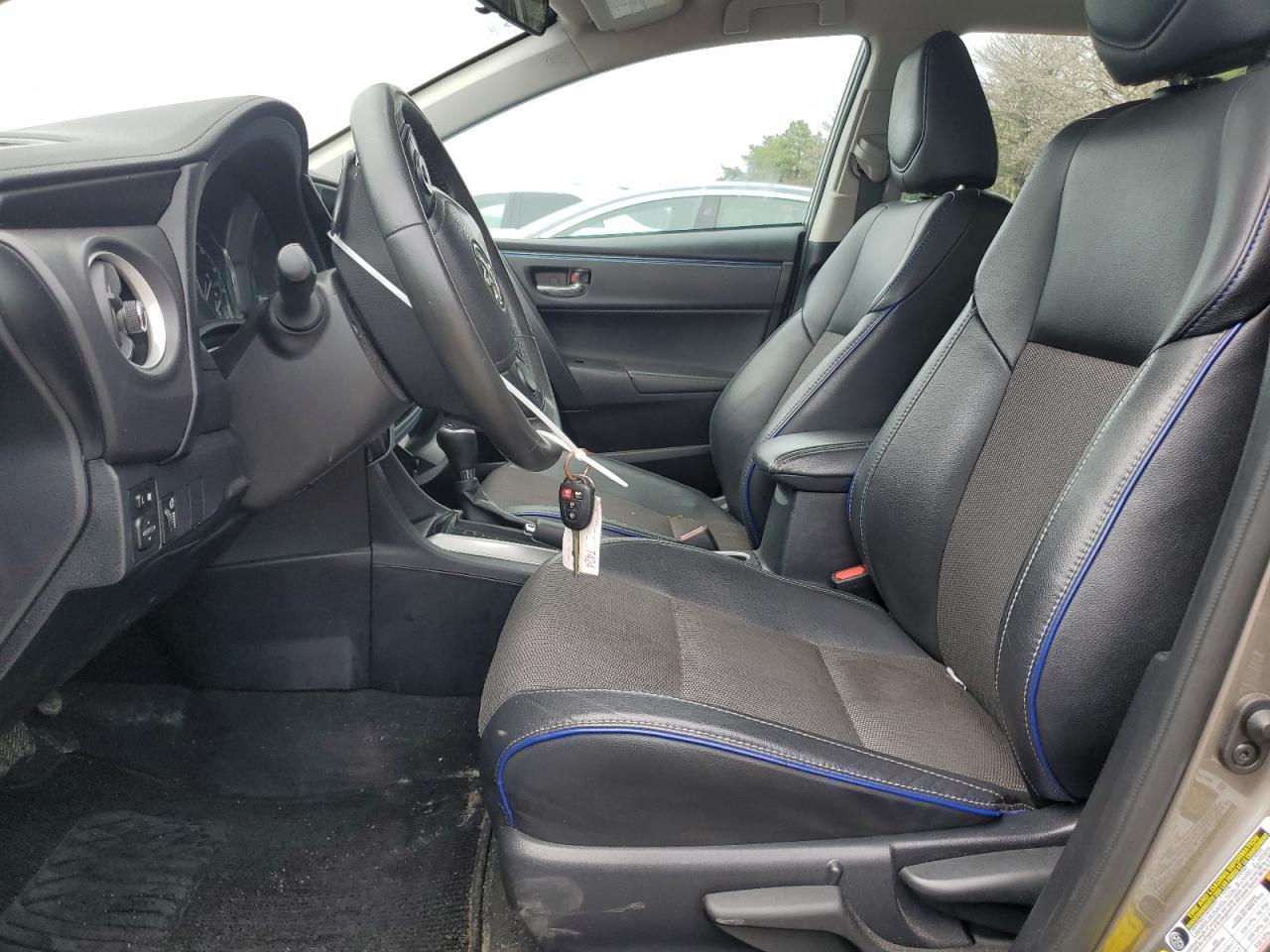 2017 TOYOTA COROLLA GRAY - Image 7