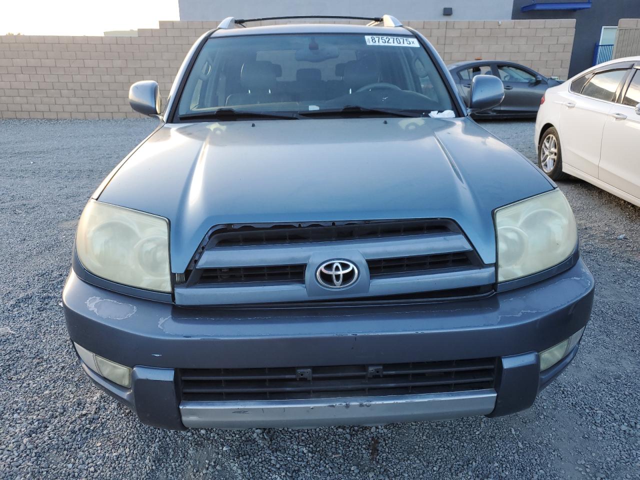 2004 TOYOTA 4RUNNER BLUE - Image 5