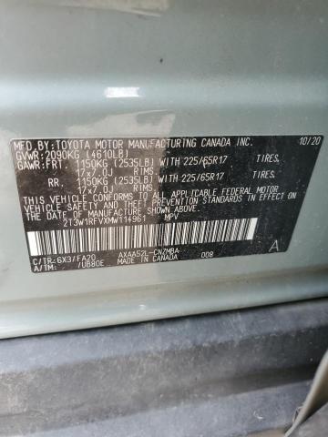2021 Toyota RAV4 2021 - Image 12