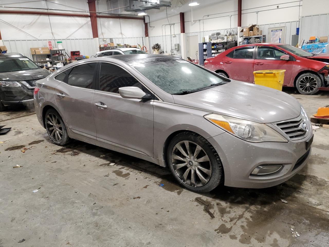 2012 HYUNDAI AZERA SILVER - Image 4