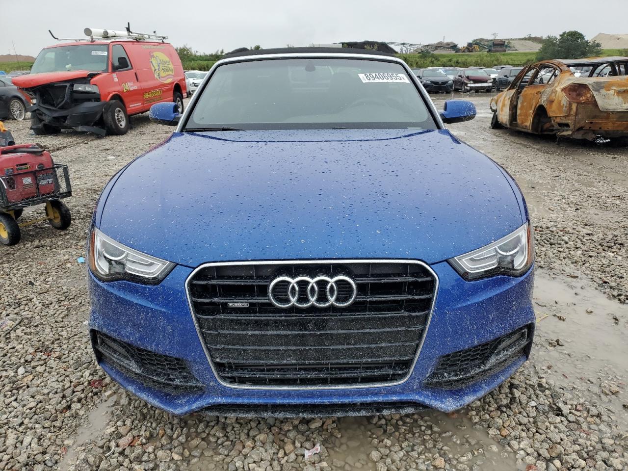2017 AUDI A5 BLUE - Image 5