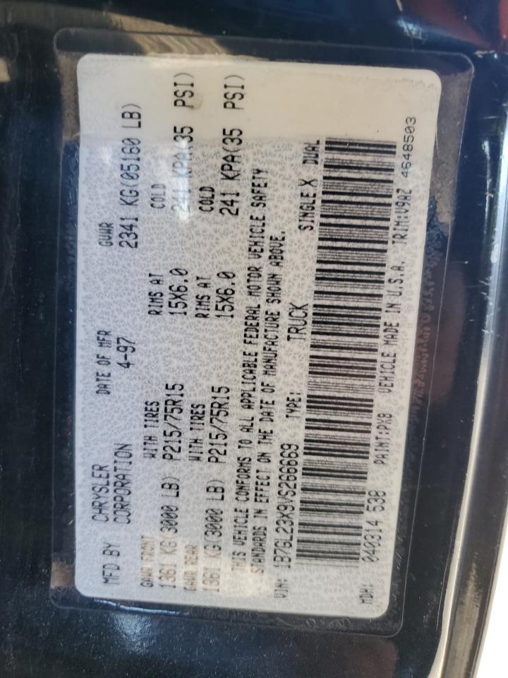 1997 DODGE RAM 1500 BLACK - Image 14