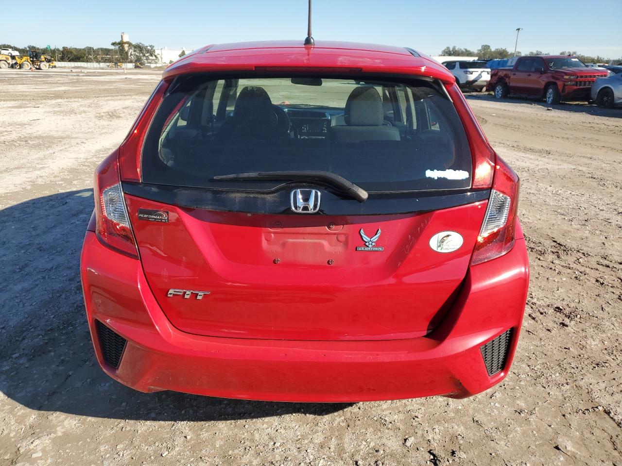 2016 HONDA FIT RED - Image 6