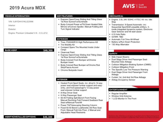 2019 Acura MDX - Image 13