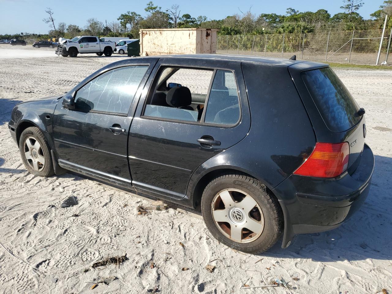 2000 VOLKSWAGEN GOLF BLACK - Image 2