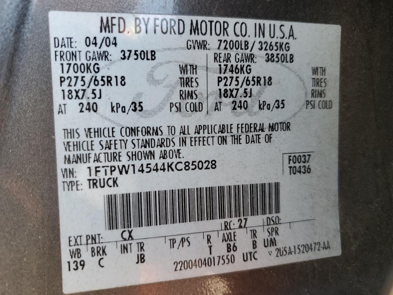 2004 Ford F-150 - Image 12