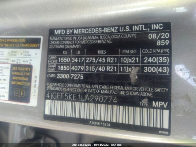 2020 Mercedes-Benz GLS450 - Image 10