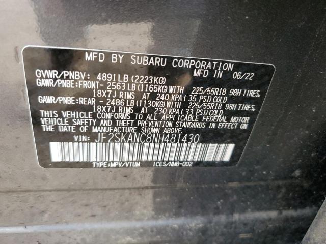 2022 Subaru FORESTER - Image 12