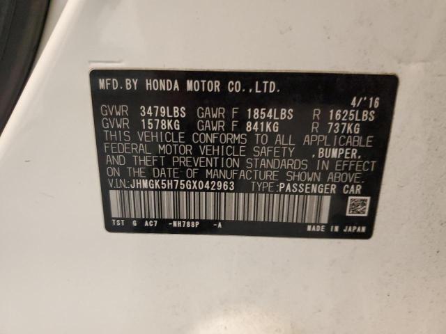 2016 Honda FIT - Image 12