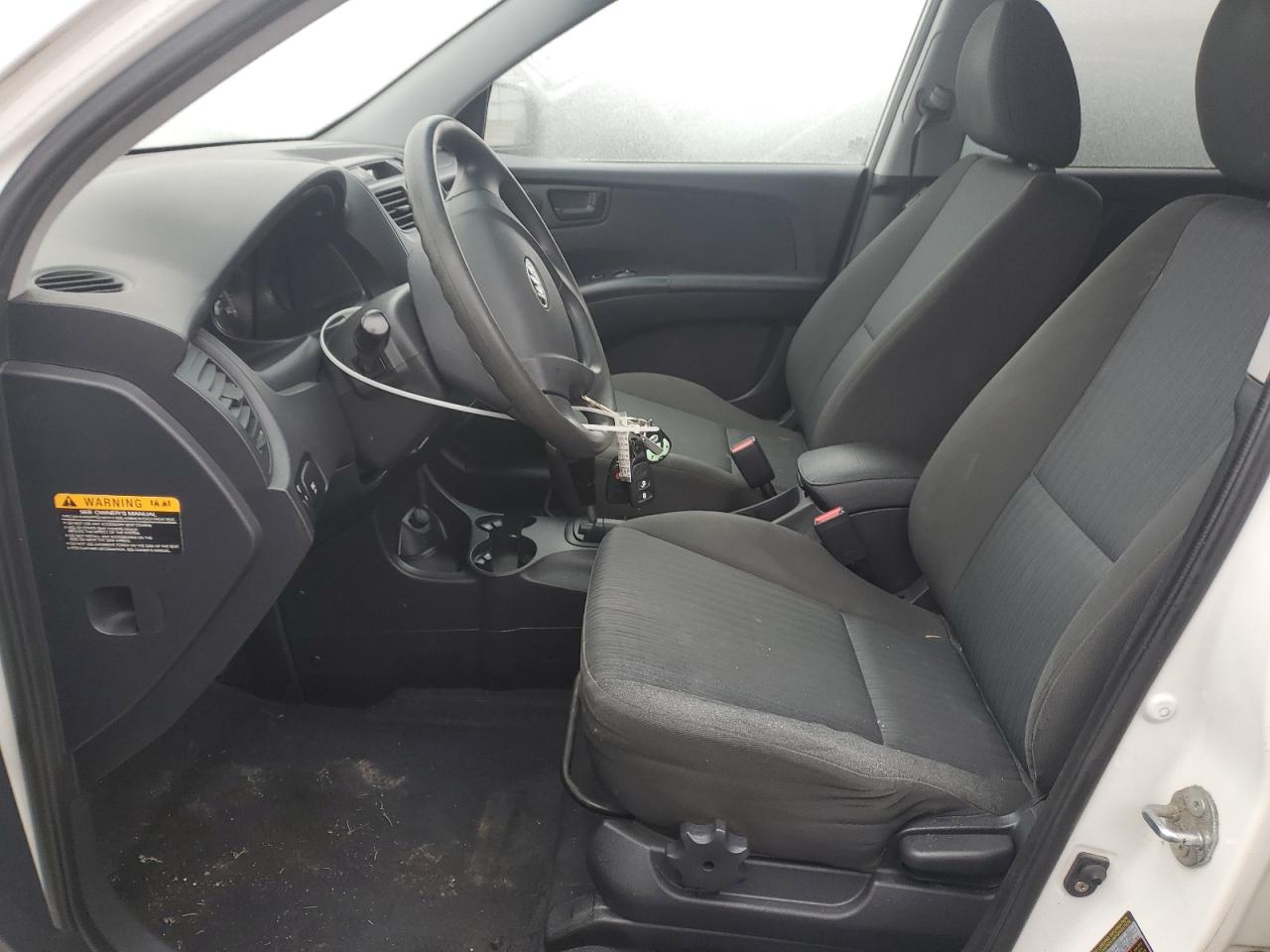 2009 KIA SPORTAGE WHITE - Image 7