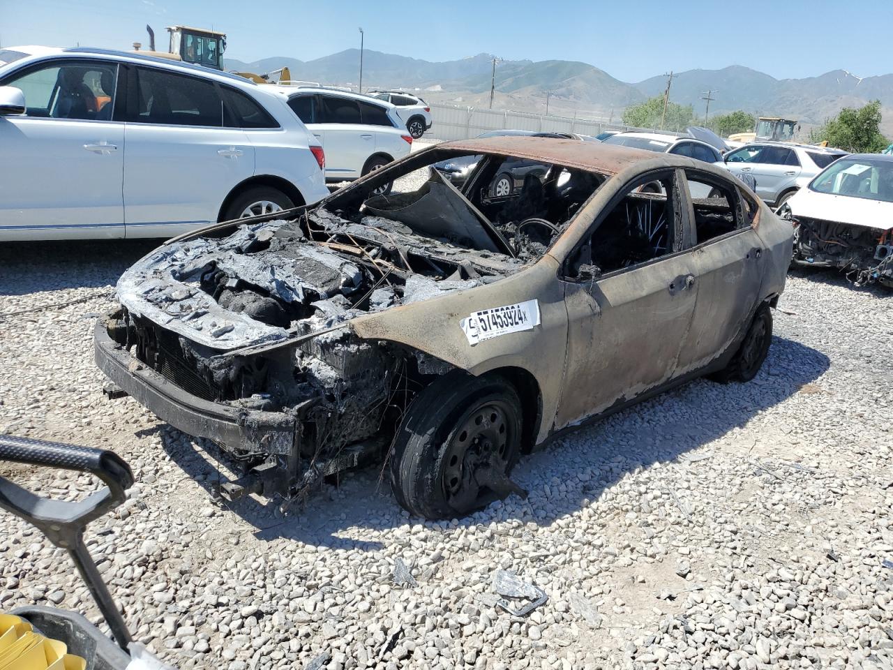 DODGE DART BURN