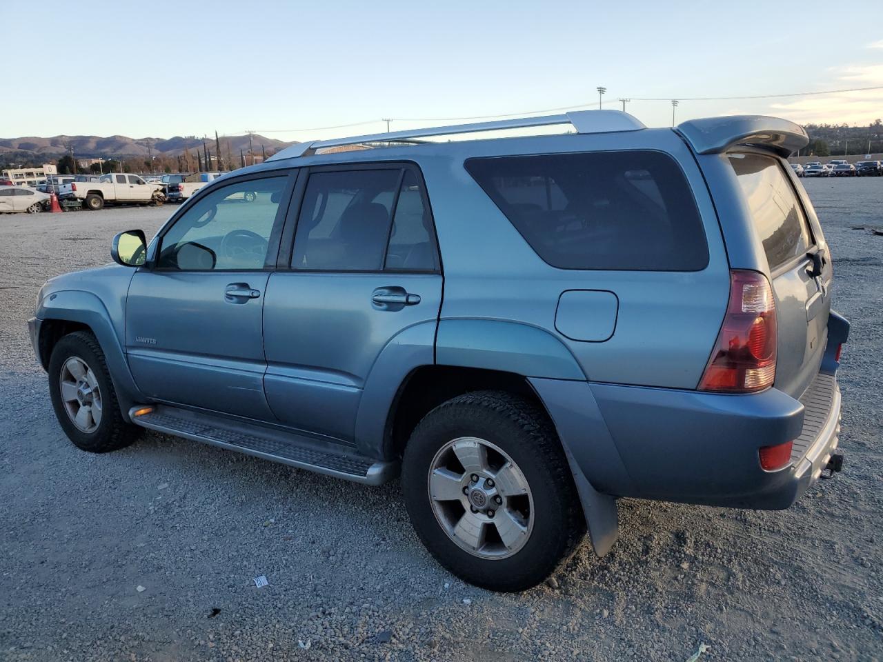 2004 TOYOTA 4RUNNER BLUE - Image 2