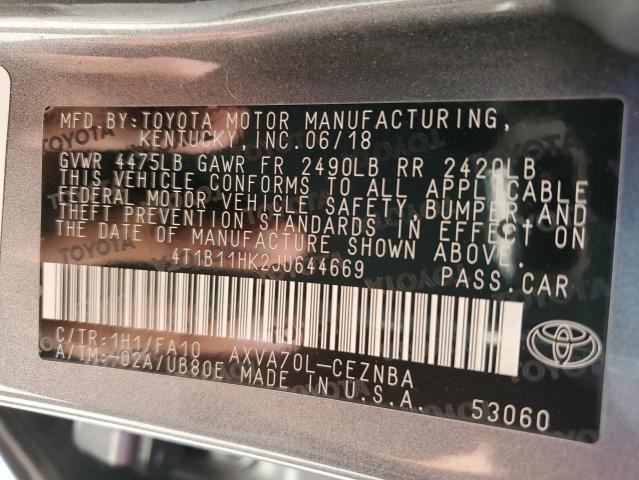 2018 Toyota CAMRY - Image 13