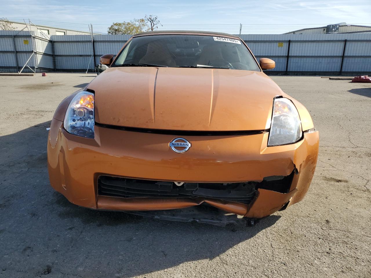 2004 NISSAN 350Z ORANGE - Image 5