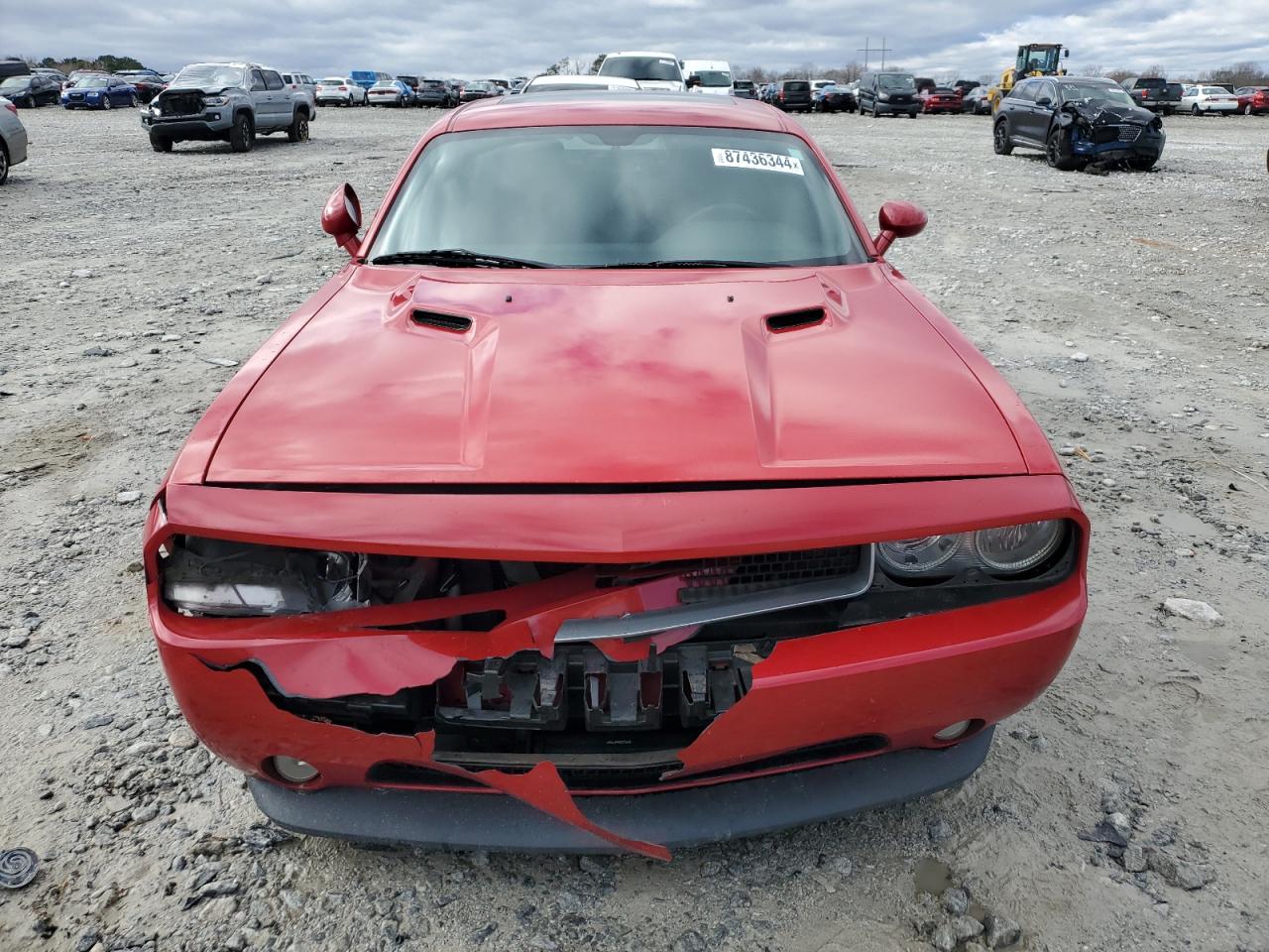 2013 DODGE CHALLENGER RED - Image 5