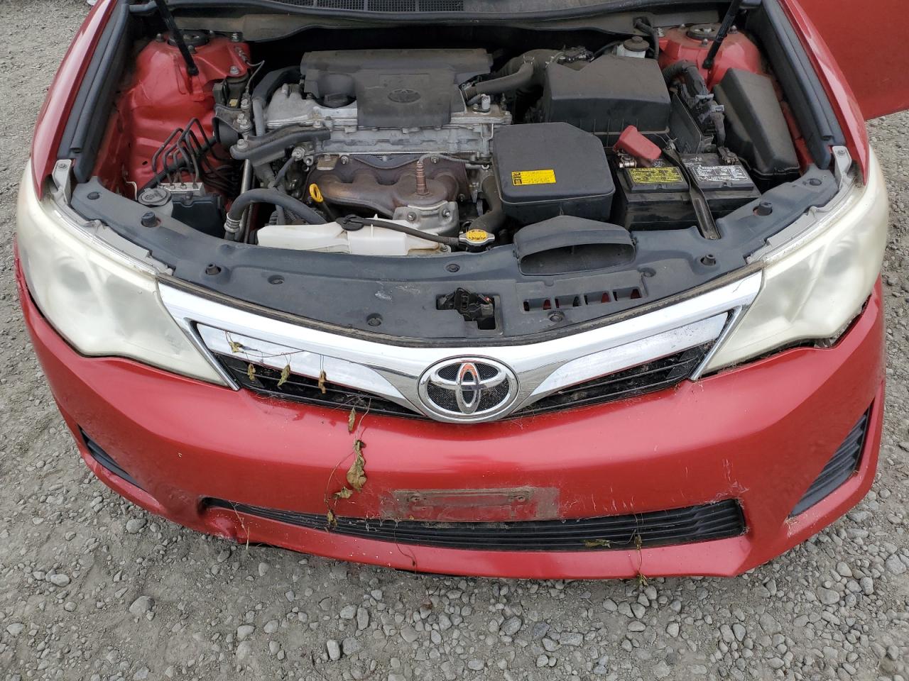 2012 TOYOTA CAMRY RED - Image 11