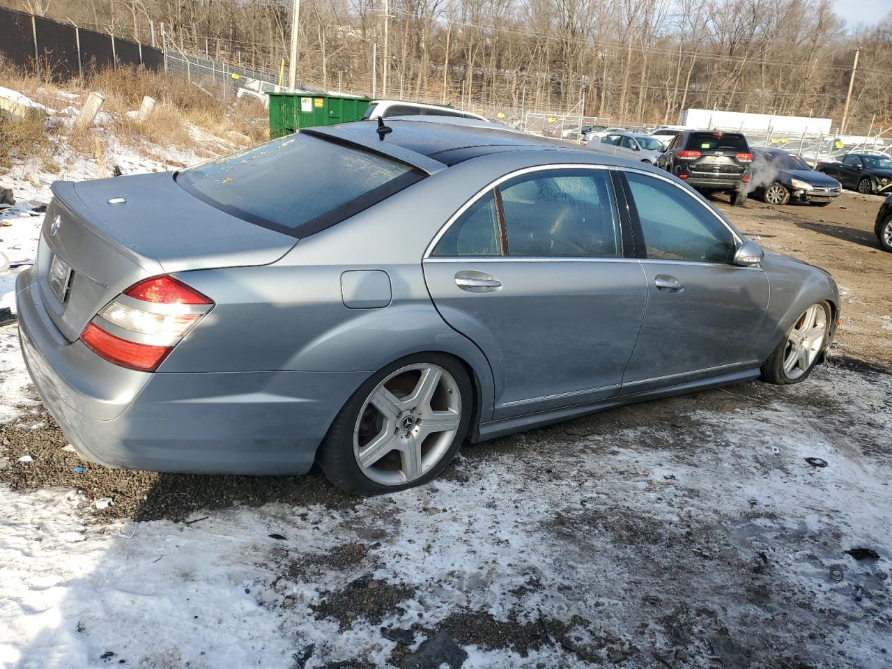 2007 MERCEDES-BENZ S-CLASS SILVER - Image 3