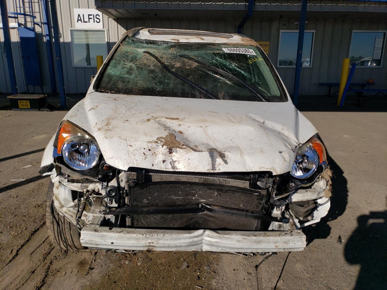 2007 HONDA CRV WHITE - Image 5