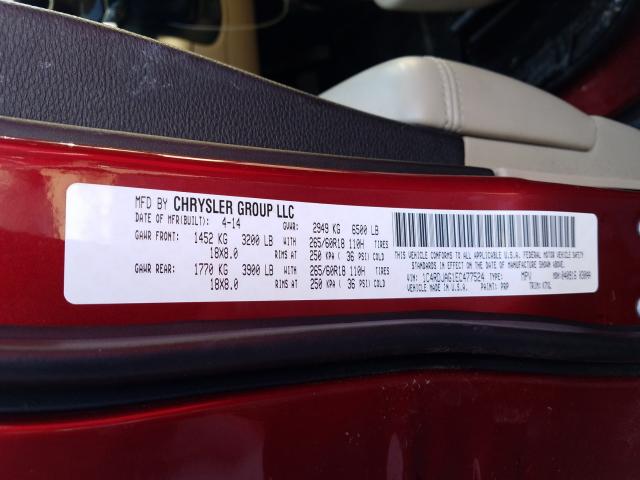 2014 DODGE DURANGO - Image 10
