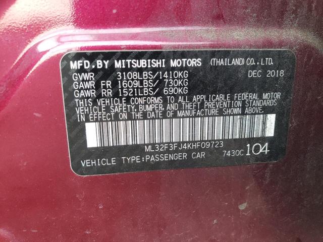 2019 Mitsubishi MIRAGE - Image 12