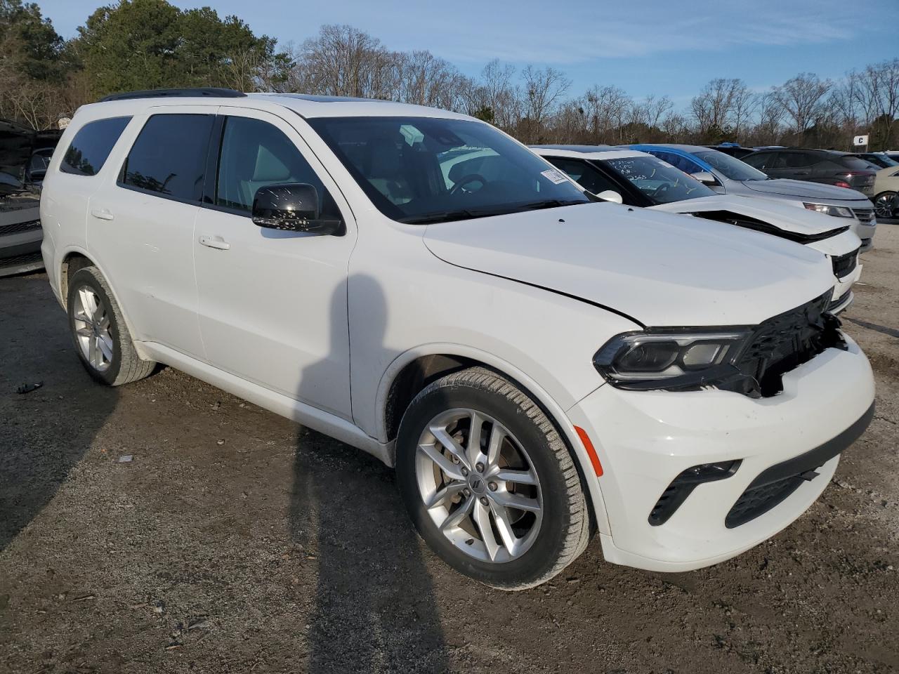 2023 DODGE DURANGO WHITE - Image 4
