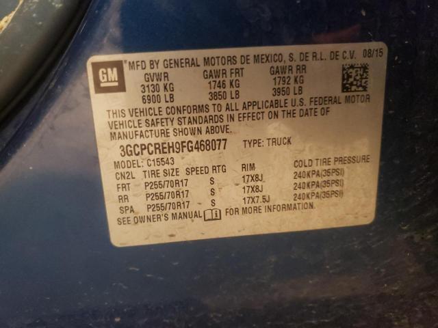 2015 Chevrolet SILVERADO - Image 12