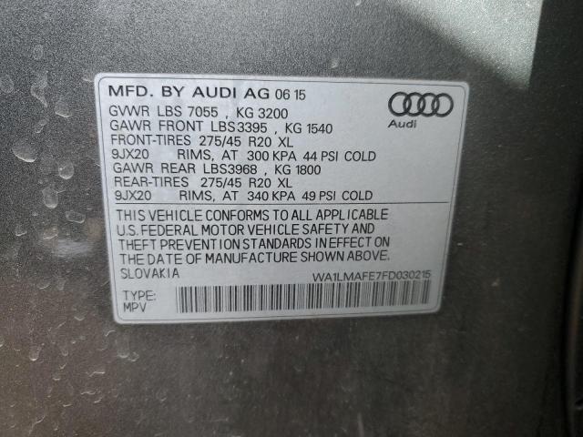 2015 Audi Q7 - Image 12