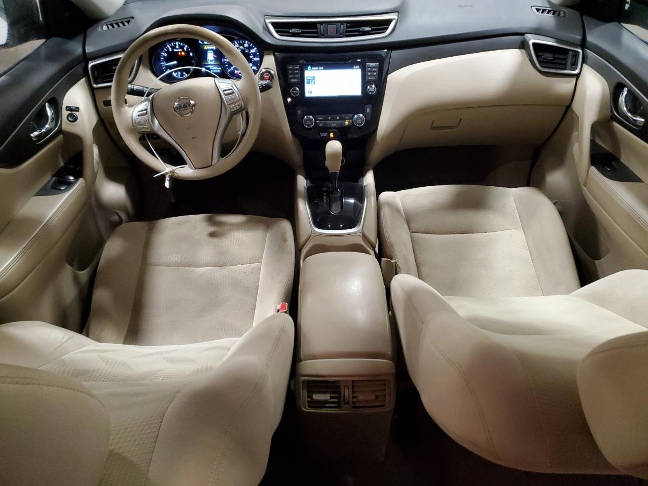 2015 NISSAN ROGUE WHITE - Image 8