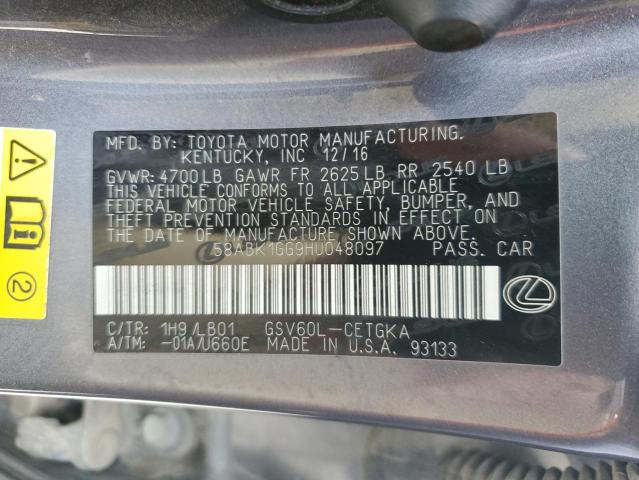 2017 Lexus ES - Image 13
