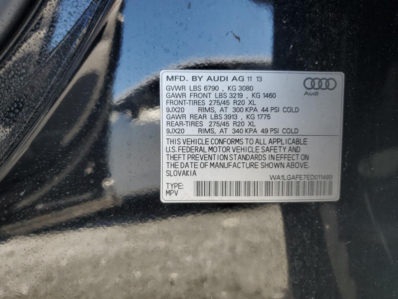 2014 AUDI Q7 - Image 13