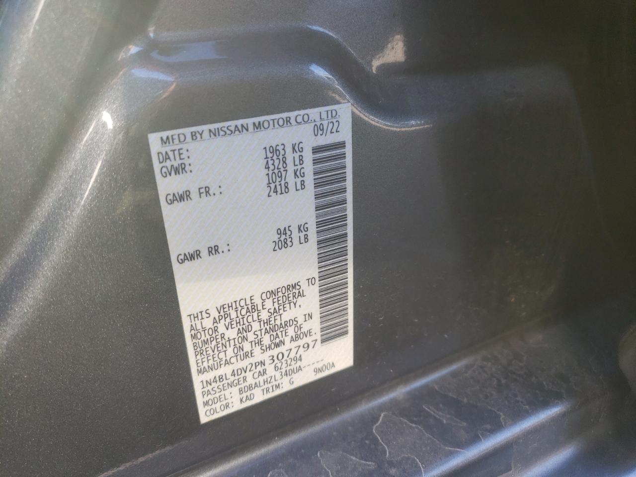 2023 Nissan Altima - Image 13