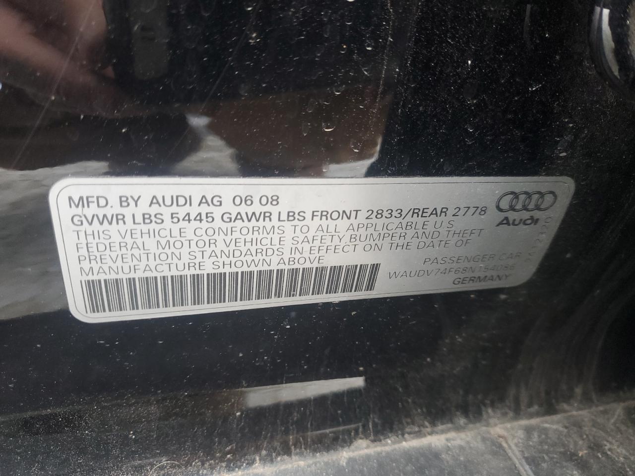 2008 AUDI A6 - Image 12