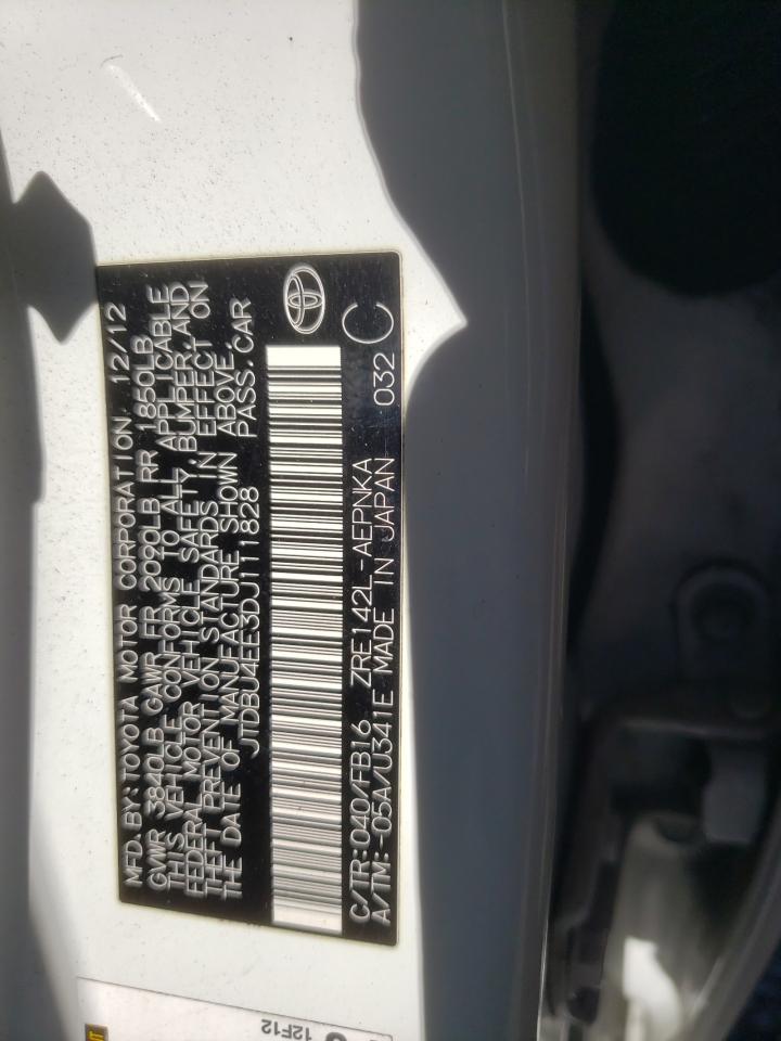 2013 TOYOTA COROLLA - Image 12