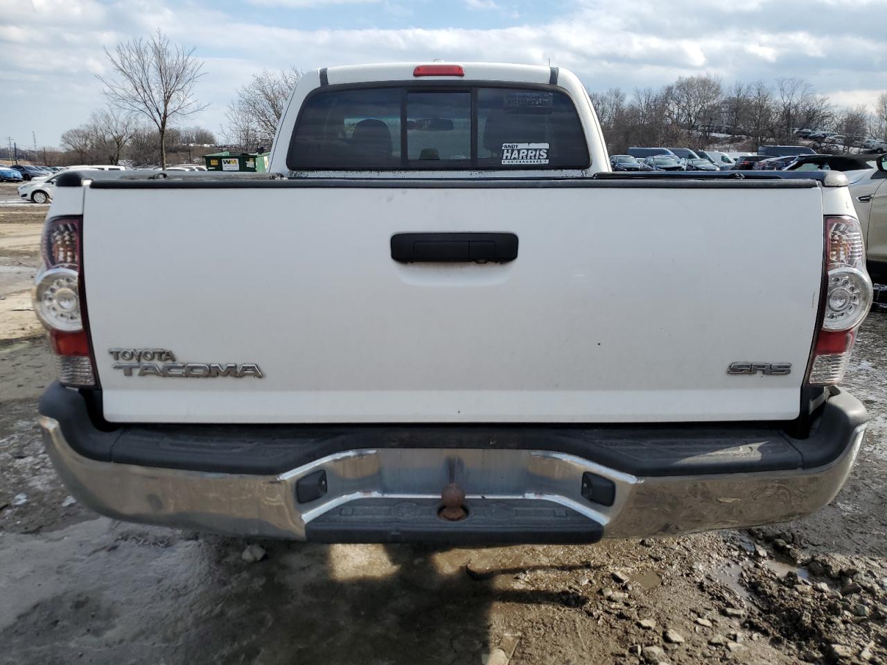 2009 TOYOTA TACOMA WHITE - Image 6