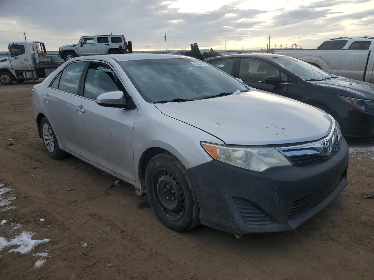 2012 TOYOTA CAMRY SILVER - Image 4