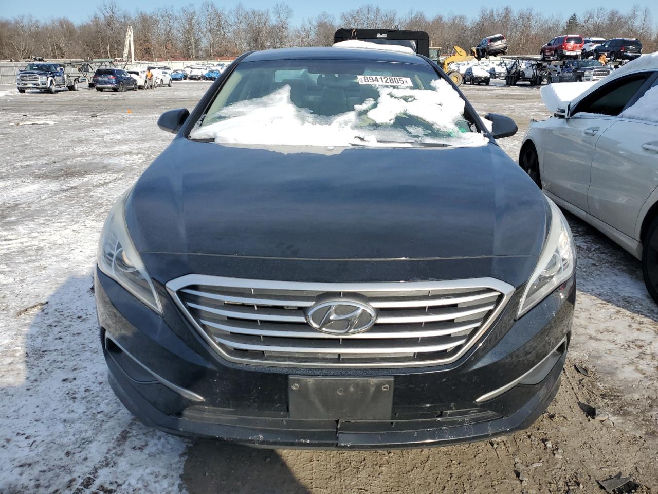 2016 HYUNDAI SONATA BLACK - Image 5