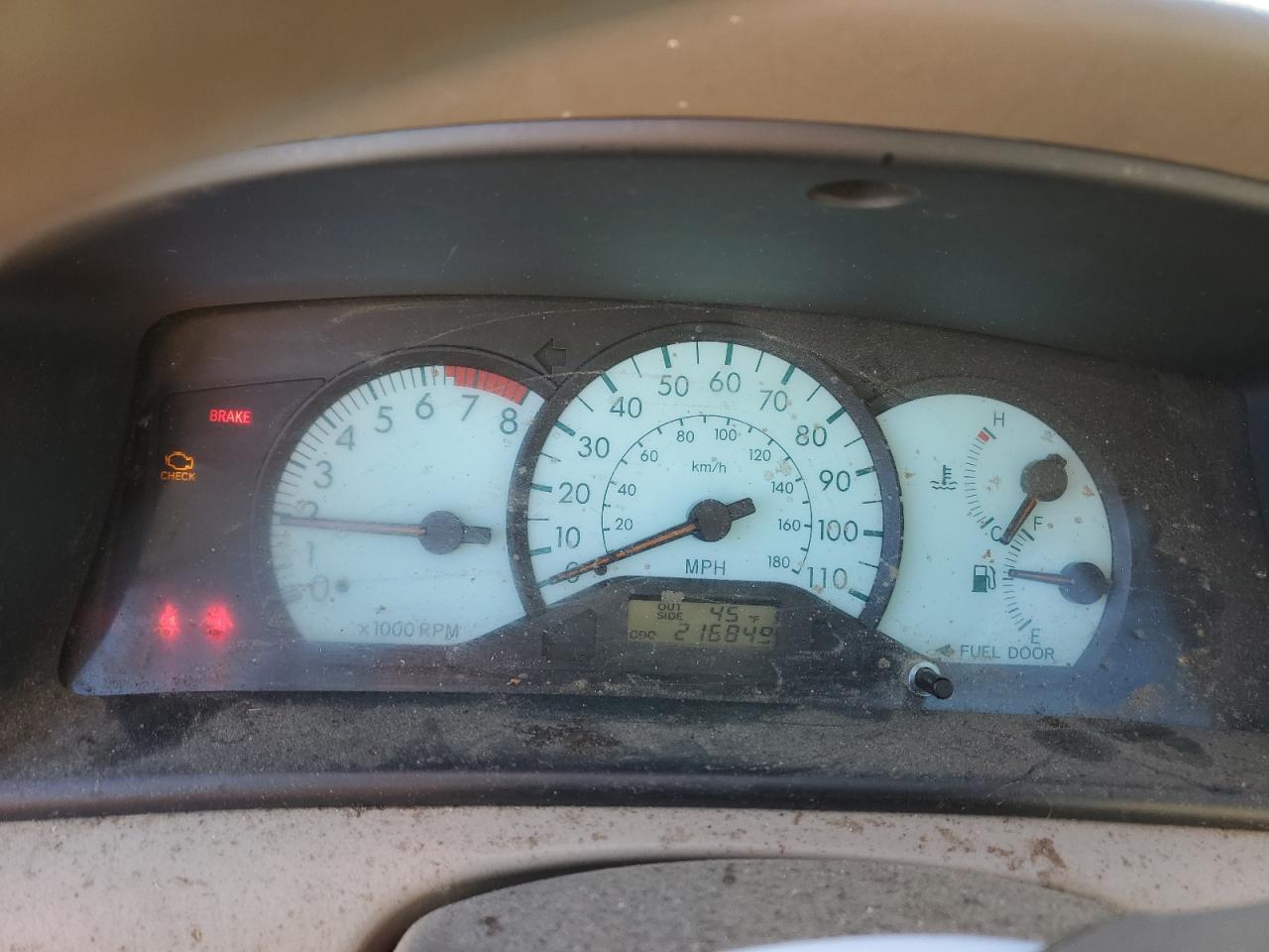 2004 TOYOTA COROLLA TAN - Image 9