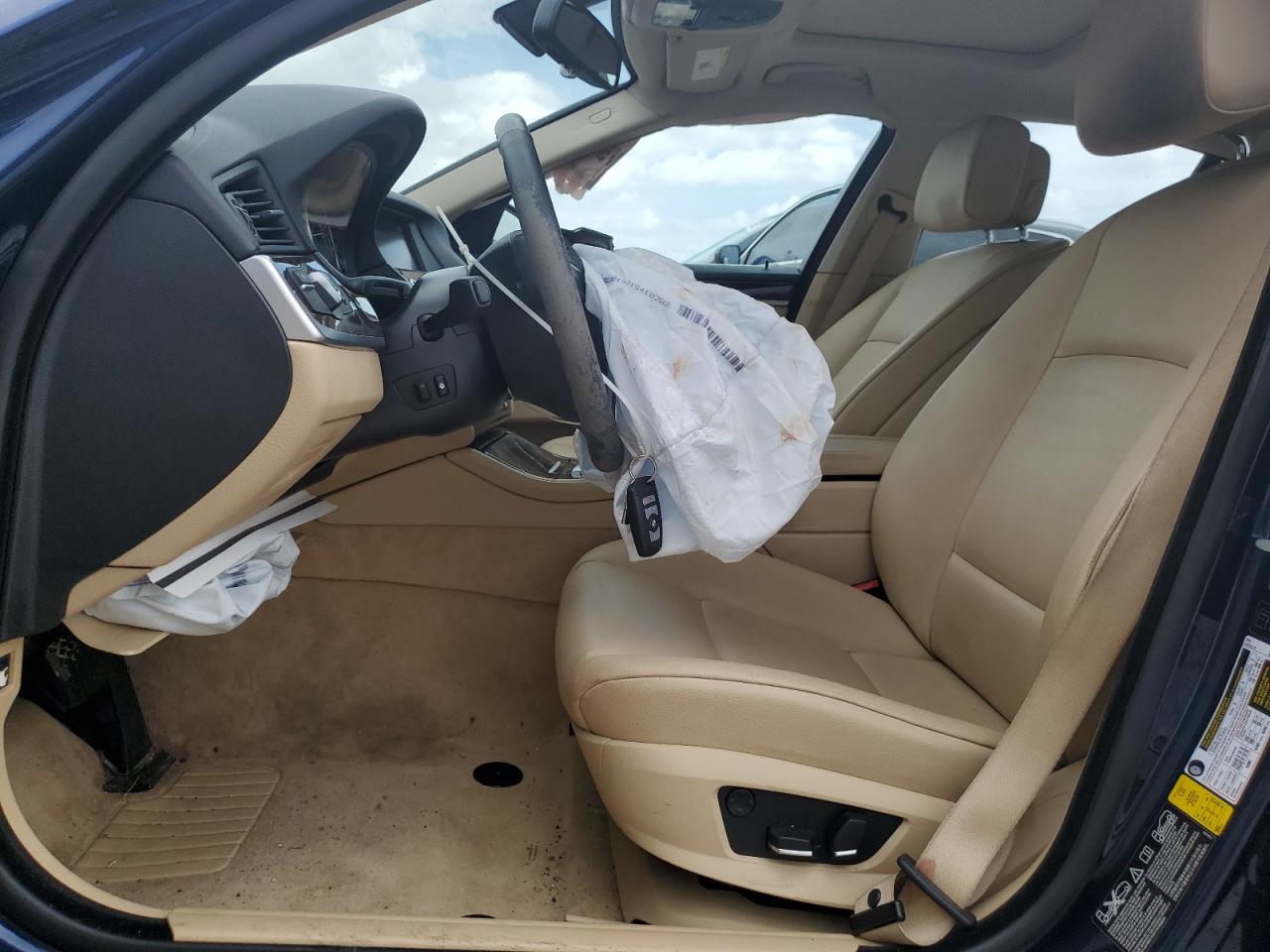 2013 BMW 5 SERIES BLUE - Image 7