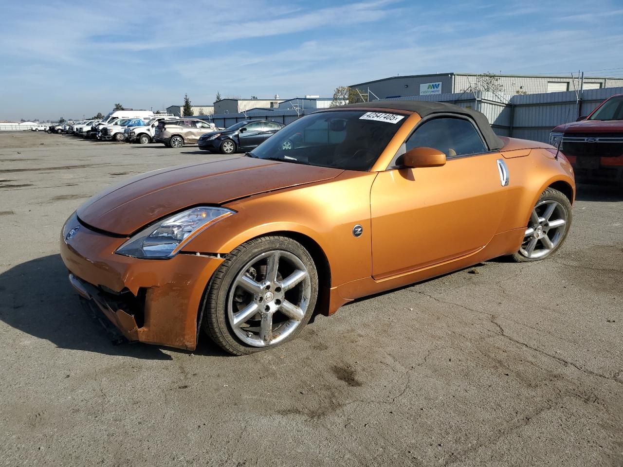 NISSAN 350Z ORANGE