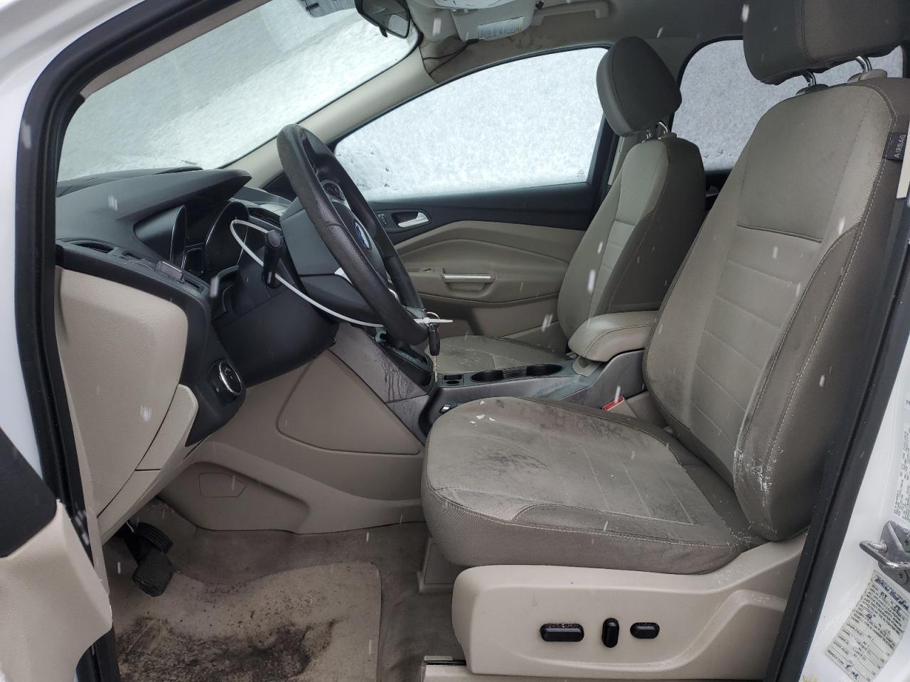 2014 FORD ESCAPE WHITE - Image 7