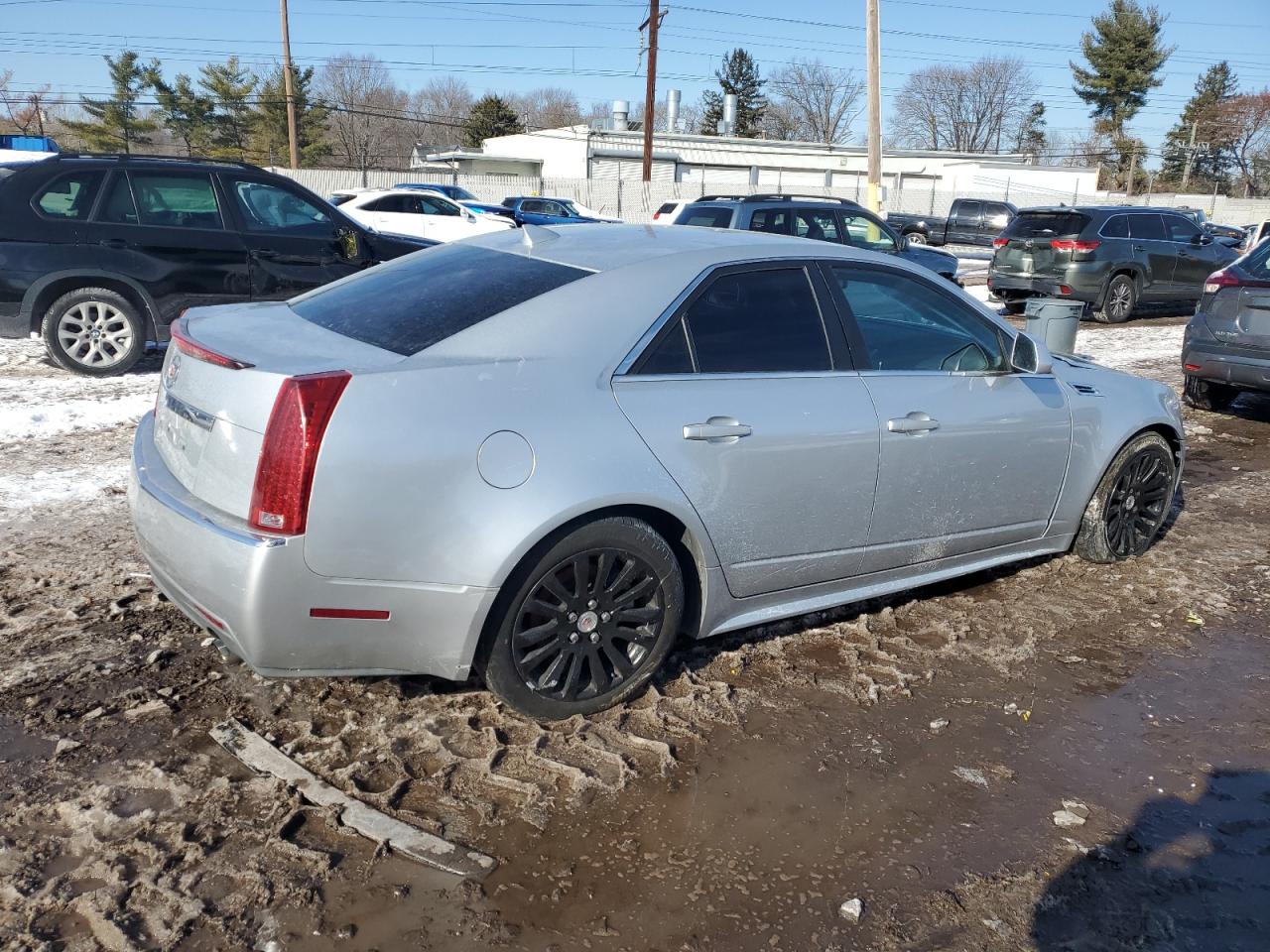 2010 CADILLAC CTS SILVER - Image 3