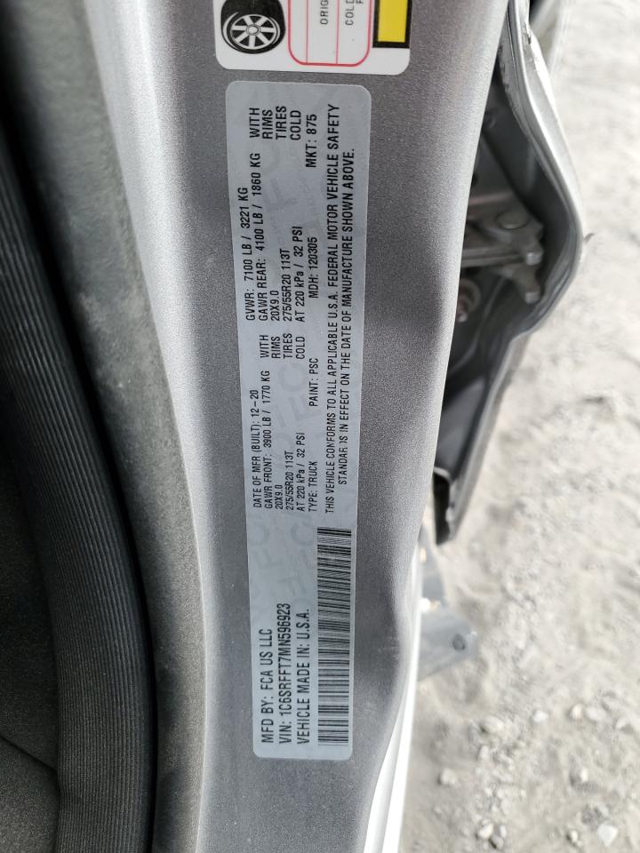 2021 RAM 1500 SILVER - Image 13