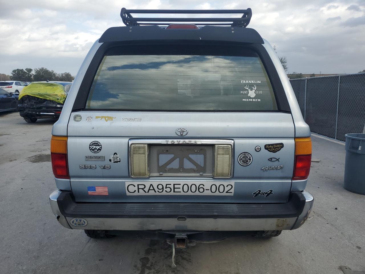 1995 TOYOTA 4RUNNER BLUE - Image 6