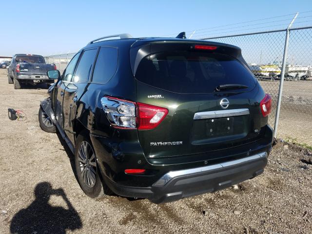 2020 NISSAN PATHFINDER GREEN - Image 3
