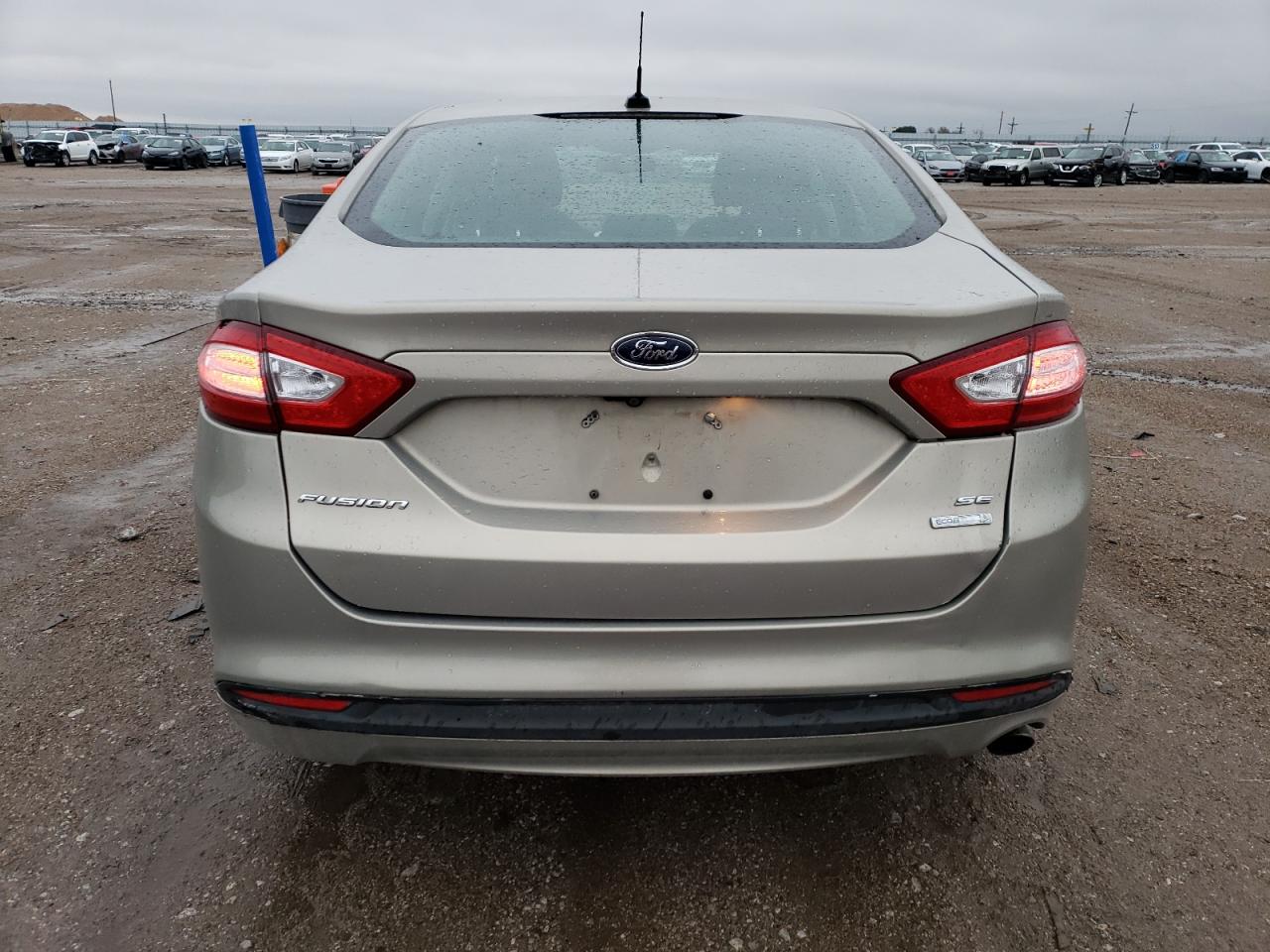 2015 FORD FUSION BEIGE - Image 6